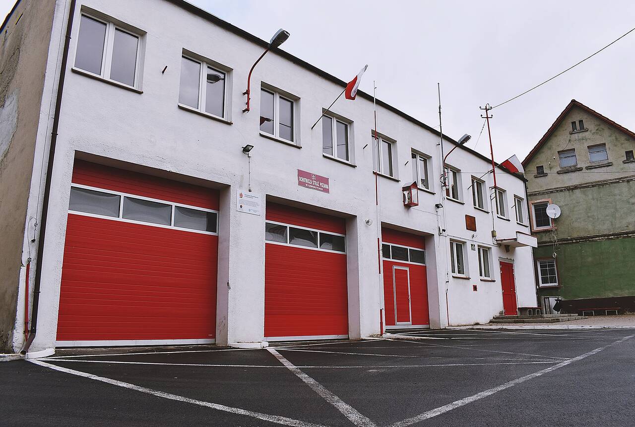 Na zdjęciu budynek remizy Ochotniczej Straży Pożarnej w Gaworzycach