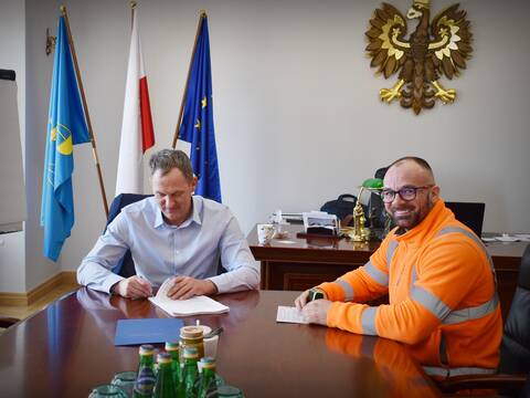 Podpisano umowę na budowę ścieżek rowerowych w Gminie Gaworzyce - 1