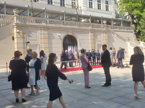 Radny Gminy Gaworzyce świętował Obchody Dnia Samorządu Terytorialnego w Pałacu Prezydenckim - 2