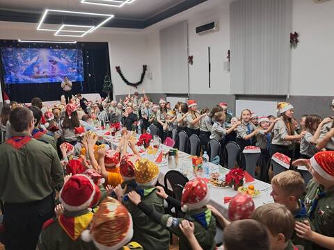 Wigilia Związku Drużyn – wspólne świętowanie harcerzy i zuchów z trzech gmin - 11