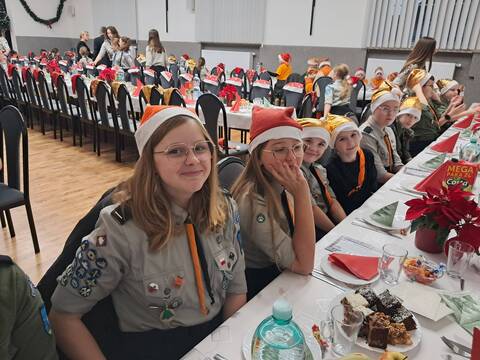 Wigilia Związku Drużyn – wspólne świętowanie harcerzy i zuchów z trzech gmin - 14