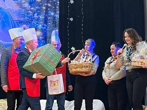 Wigilia Związku Drużyn – wspólne świętowanie harcerzy i zuchów z trzech gmin - 15