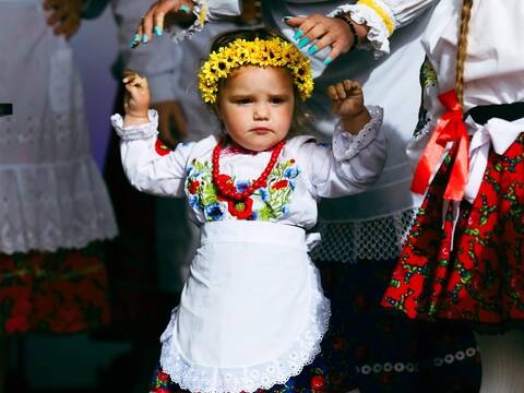 Dawidenka z I miejscem podczas XXXIII Przeglądu Zespołów Ludowych i Folklorystycznych w Jaczowie - 3