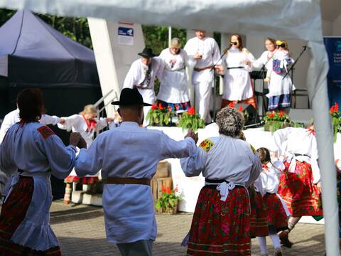 Dawidenka z I miejscem podczas XXXIII Przeglądu Zespołów Ludowych i Folklorystycznych w Jaczowie - 5