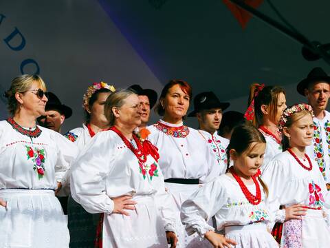 Dawidenka z I miejscem podczas XXXIII Przeglądu Zespołów Ludowych i Folklorystycznych w Jaczowie - 8