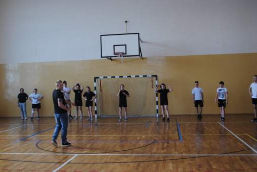 Trening z zawodnikami SPR Chrobry Głogów